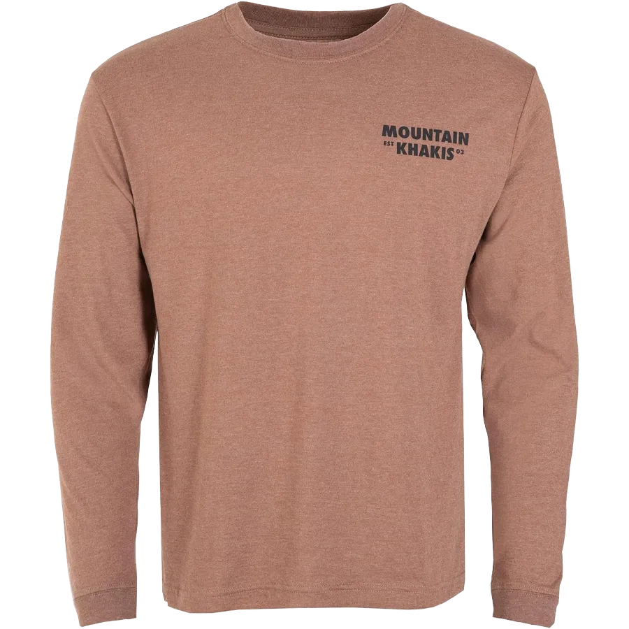 Men's MK Bison Patch Long Sleeve Tee