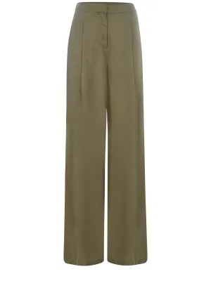 Michael Michael Kors High-Waisted Wide-Leg Trousers