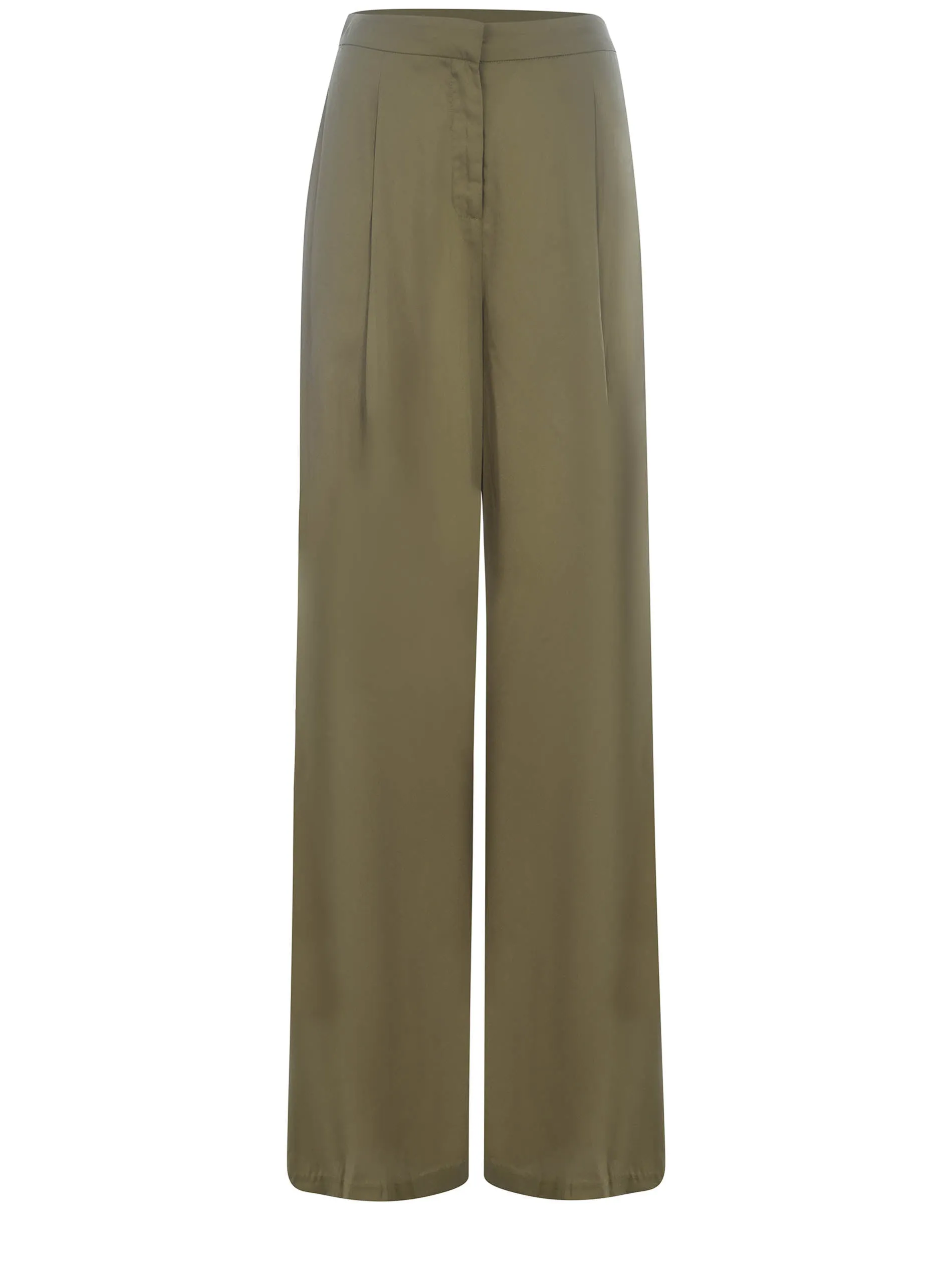 Michael Michael Kors High-Waisted Wide-Leg Trousers