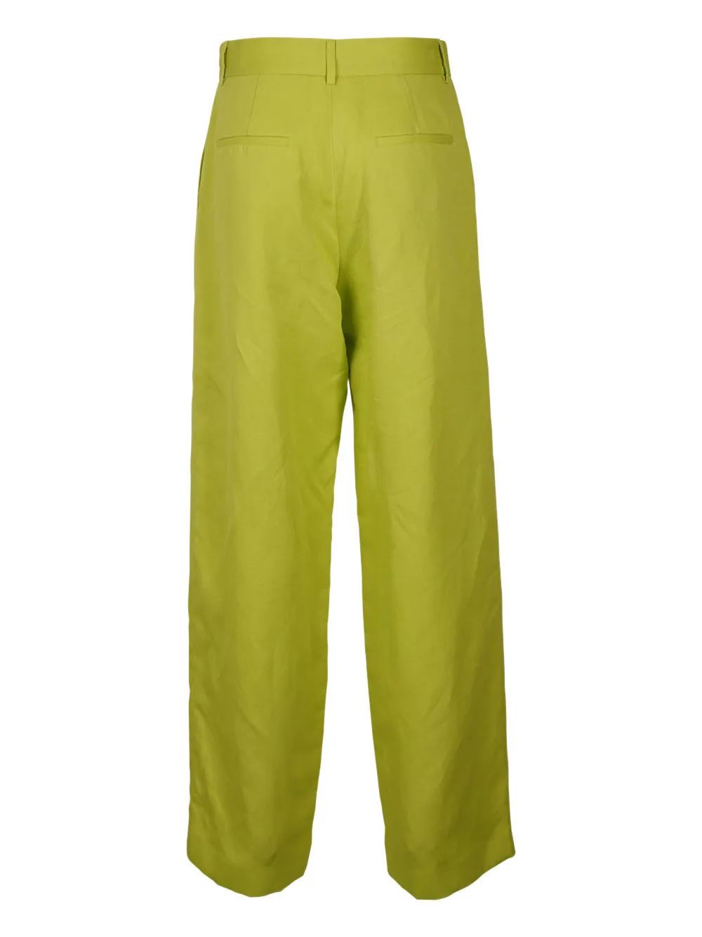 MSGM High Rise Straight-Leg Pants