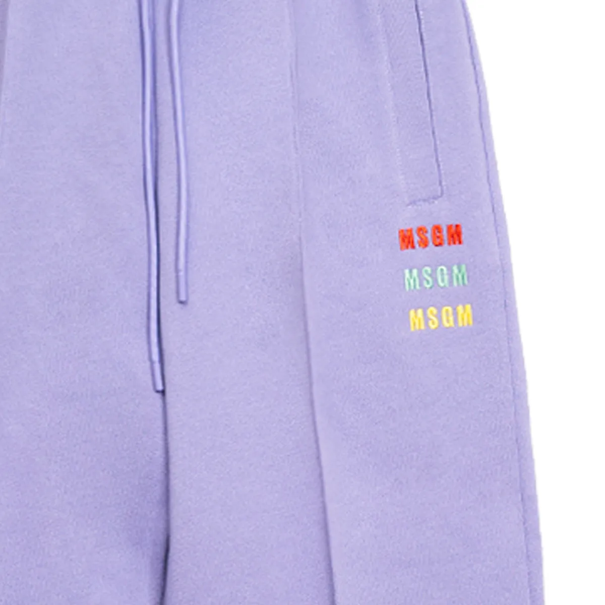 Msgm Pantalone/pants Lilac