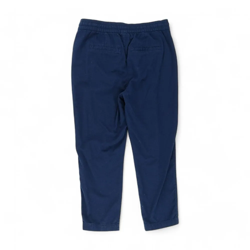 Navy Solid Chino Pants