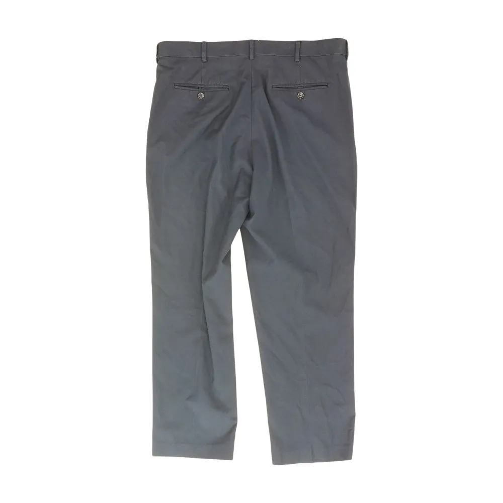 Navy Solid Chino Pants