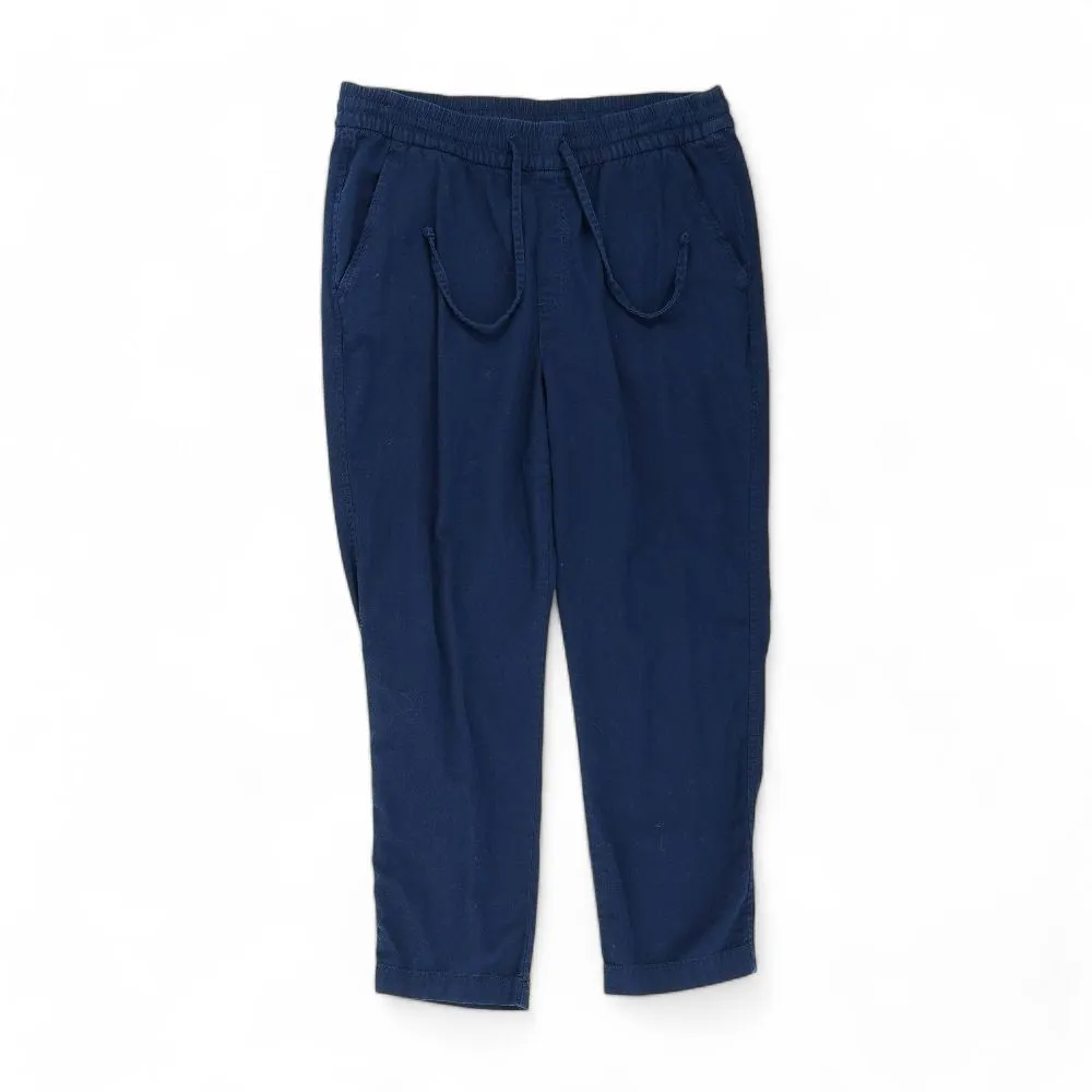 Navy Solid Chino Pants