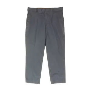 Navy Solid Chino Pants