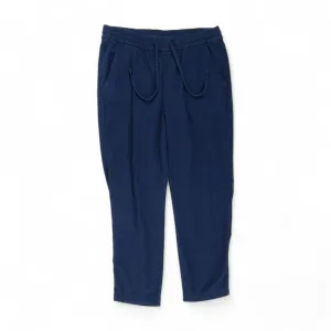 Navy Solid Chino Pants