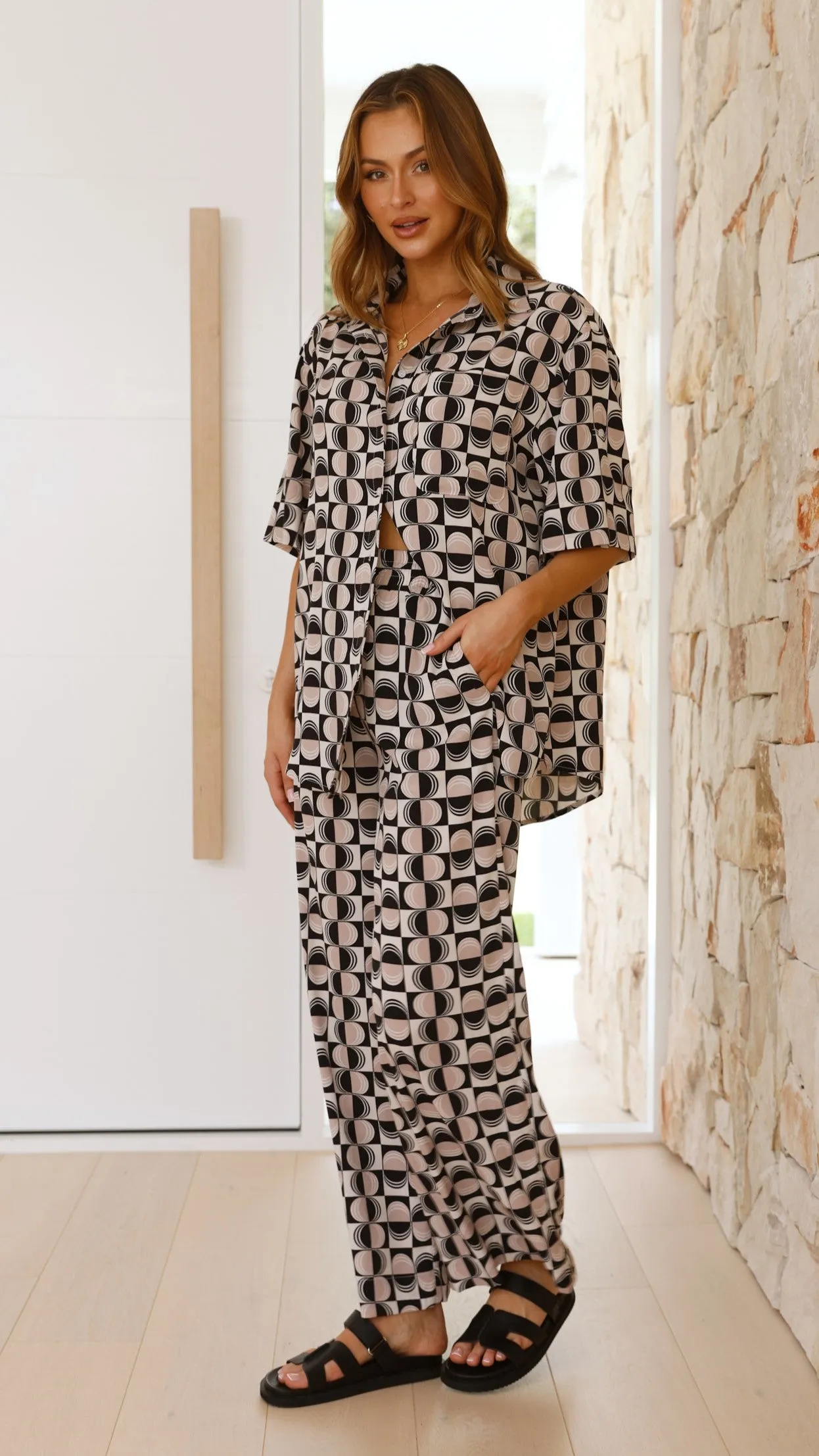 Nellie Pants - Palermo Print