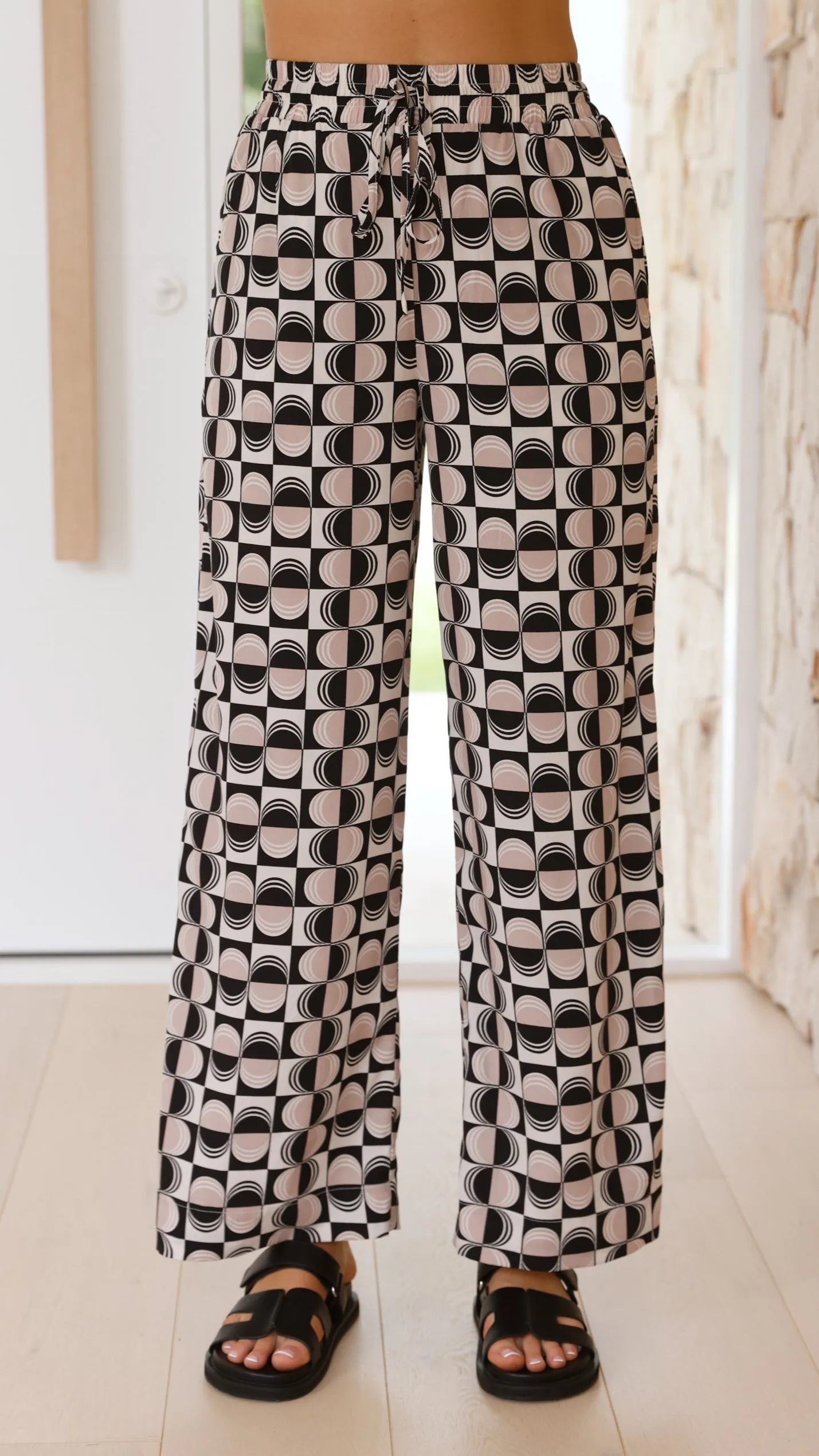 Nellie Pants - Palermo Print
