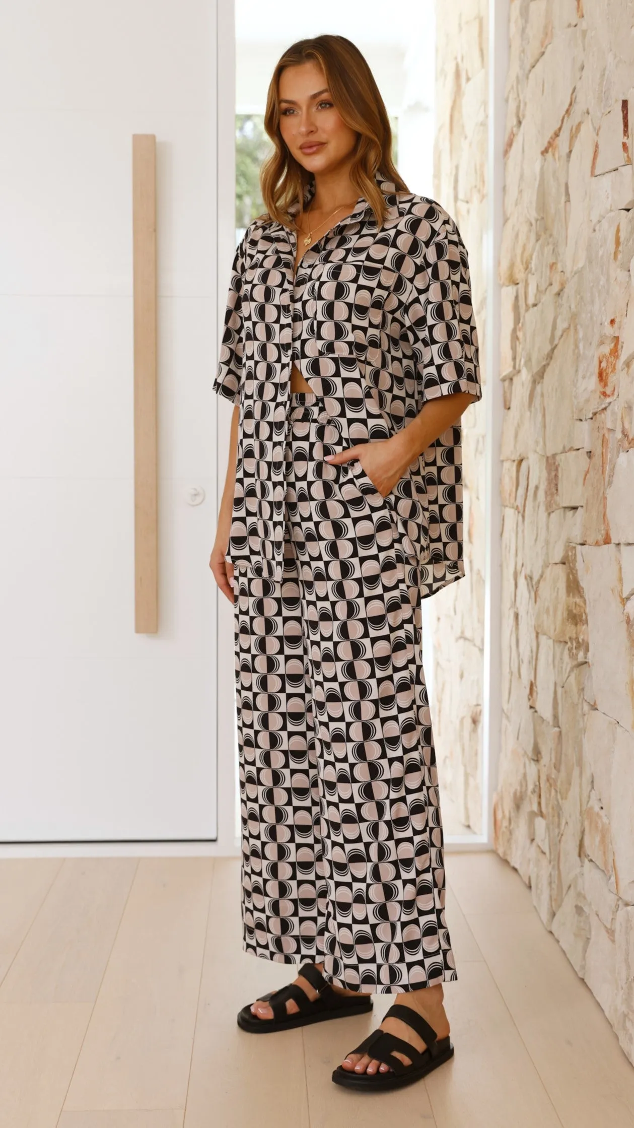 Nellie Pants - Palermo Print