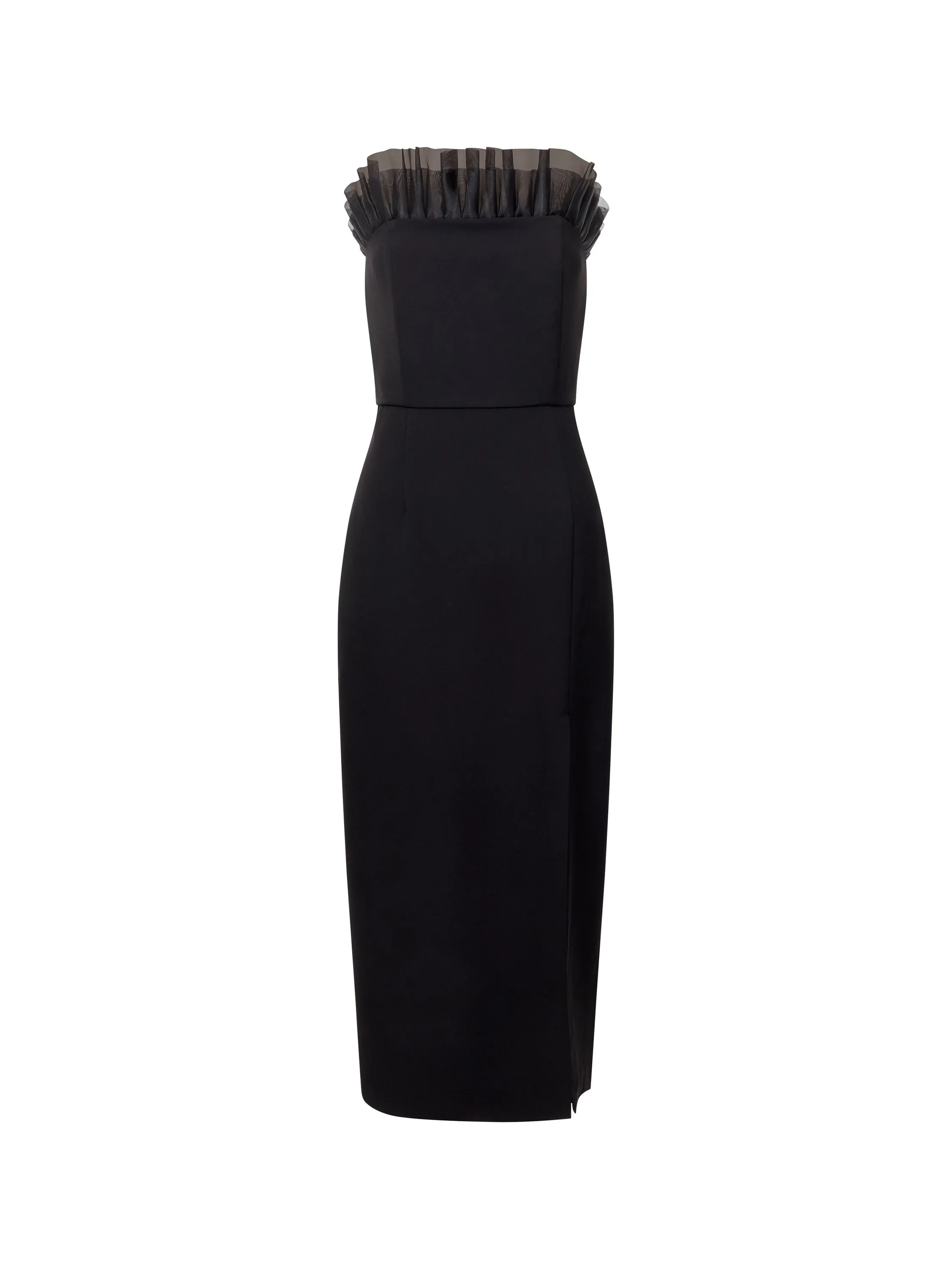 Organza Mix Frill Dress