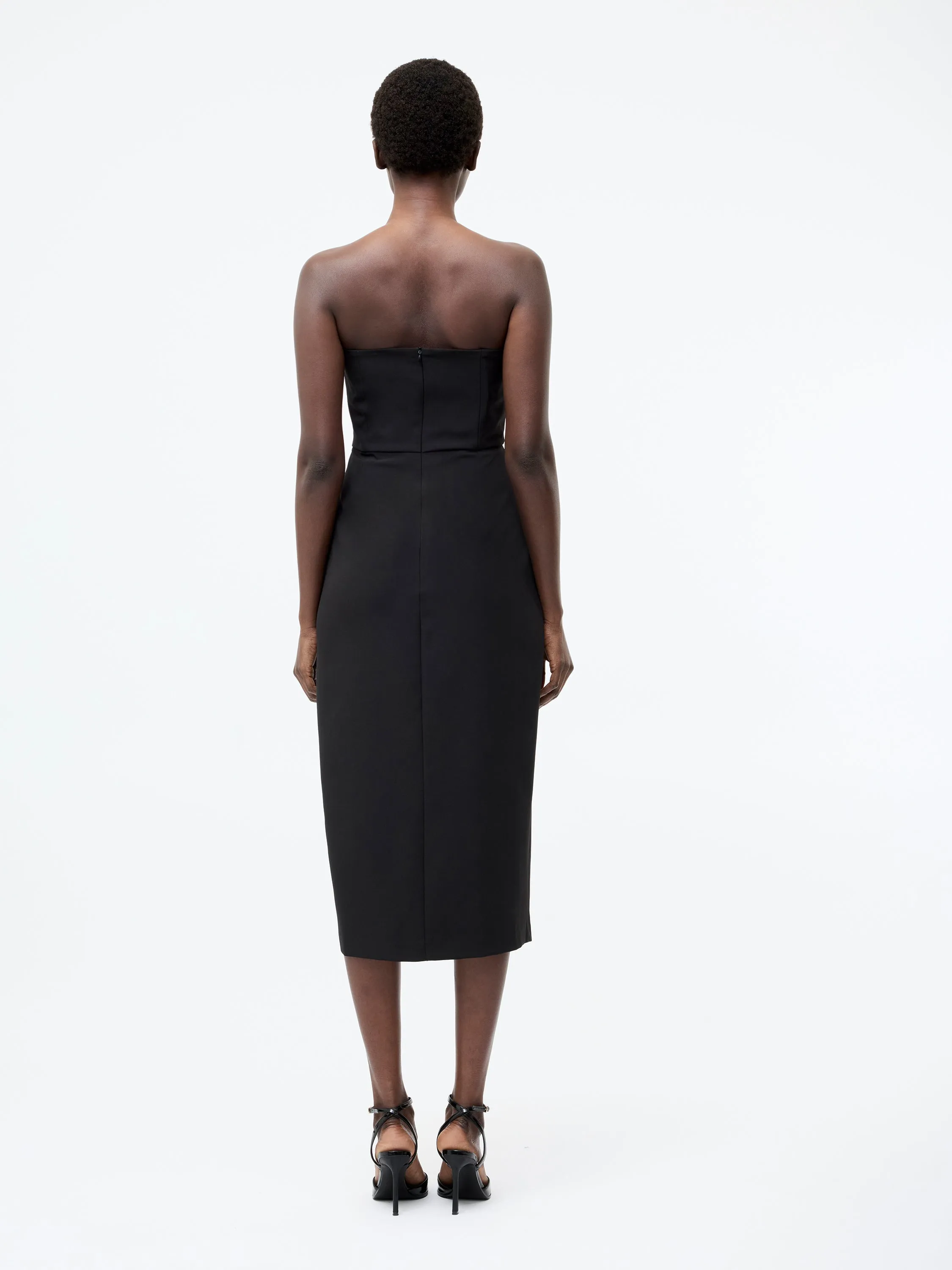 Organza Mix Frill Dress