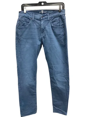 Pants Chinos & Khakis By 7 For All Mankind In Teal, Size:8