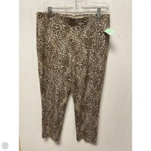 Pants Dress By Chicos In Animal Print, Size: 6