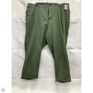 Pants Dress By Old Navy In Green, Size: 3x