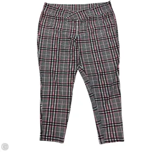 Pants Leggings By Shein In Plaid Pattern, Size: 26