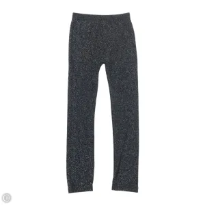 Pants Leggings By Zara In Black & Silver, Size: M