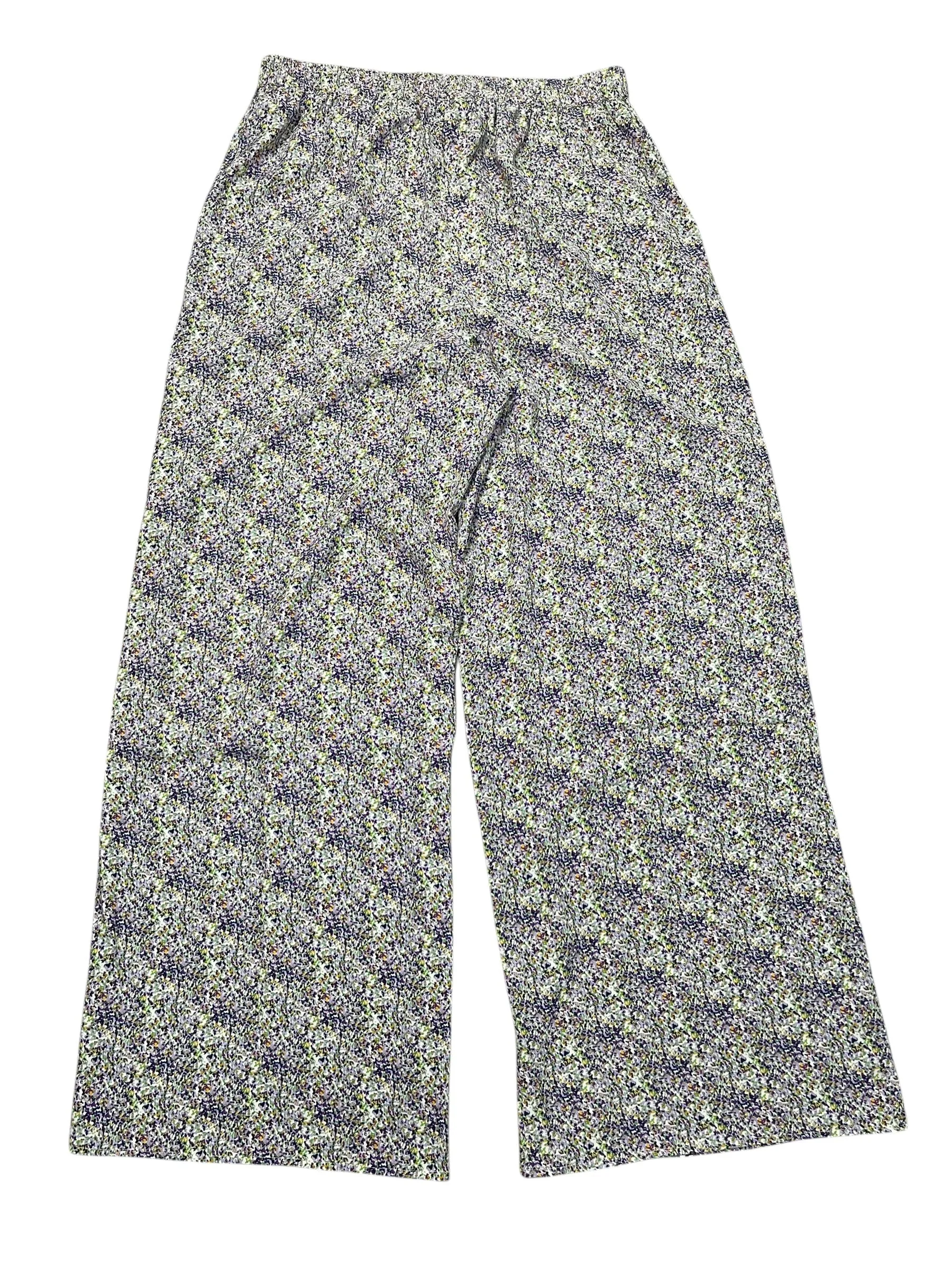 Pants Linen By Skies Are Blue In Purple, Size:L