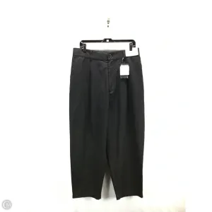 Pants Linen By Uniqlo In Black, Size: Xl