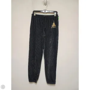 Pants Lounge By Walt Disney In Black & Gold, Size: 4