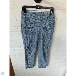 Pants Other By Chicos In Black & Blue, Size: 6