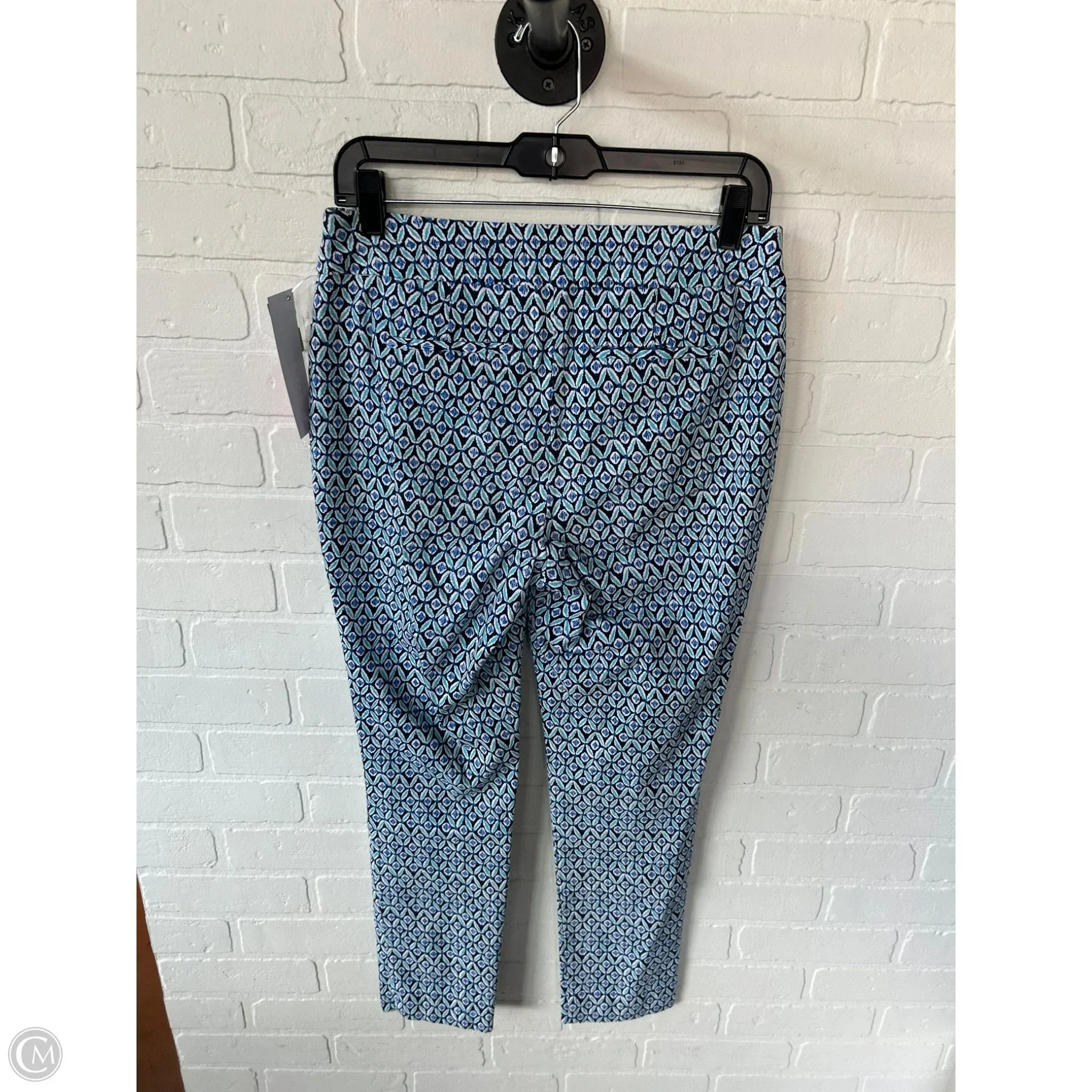 Pants Other By Chicos In Black & Blue, Size: 6