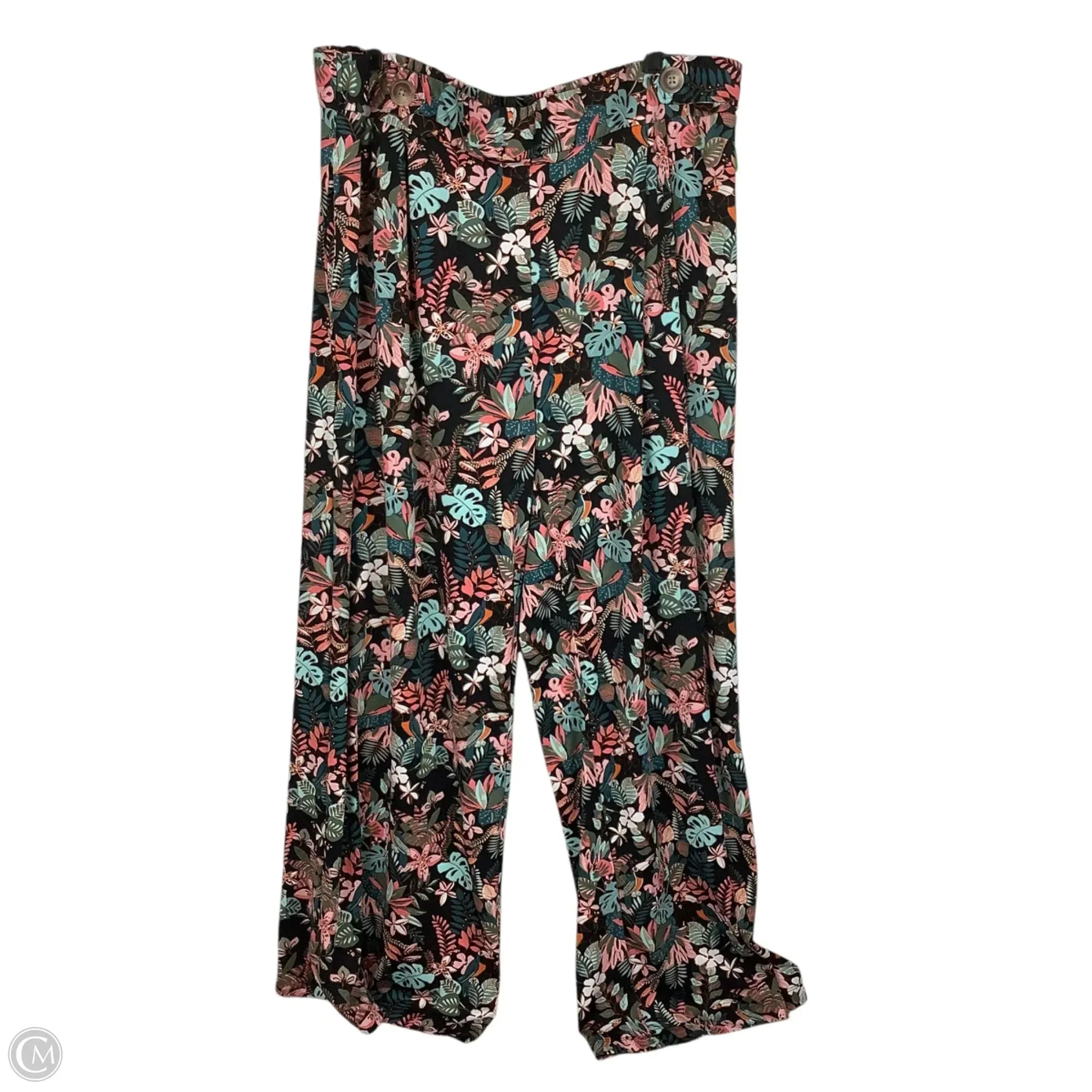 Pants Other By Robert Louis In Floral Print, Size: 3x