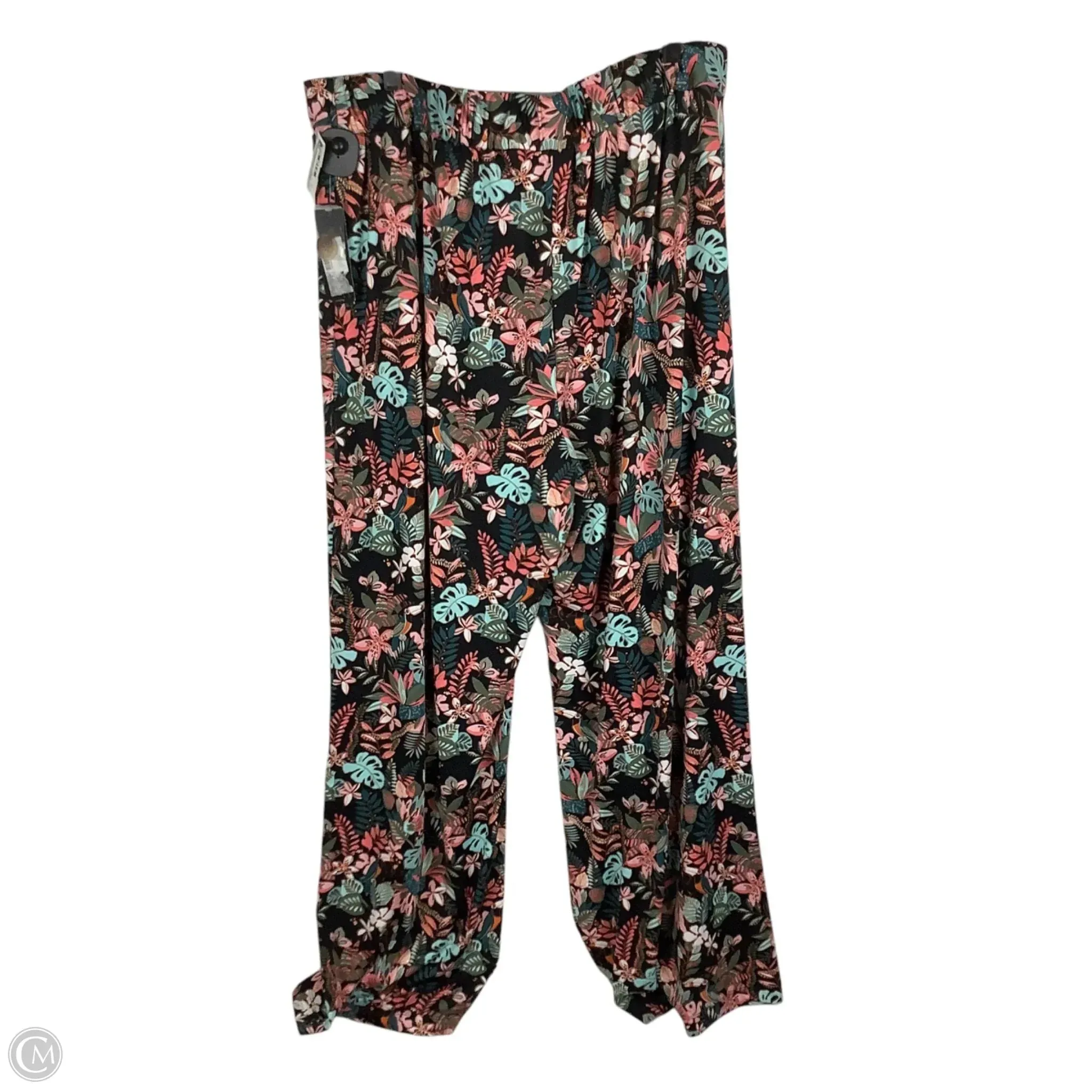 Pants Other By Robert Louis In Floral Print, Size: 3x