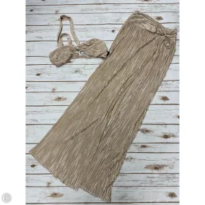 Pants Set 2pc By Cme In Beige, Size: L