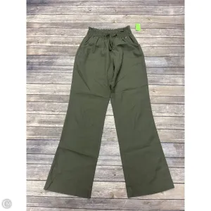 Pants Wide Leg By Cme In Green, Size: M
