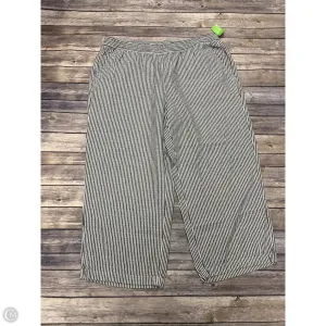 Pants Wide Leg By Old Navy In Striped Pattern, Size: Xl
