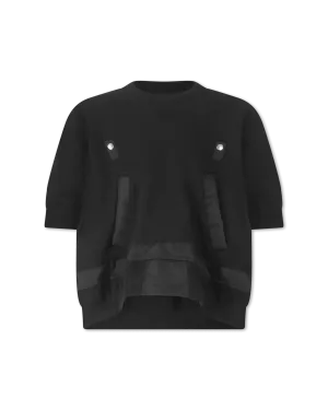 Pocketed Crewneck Sweatshirt