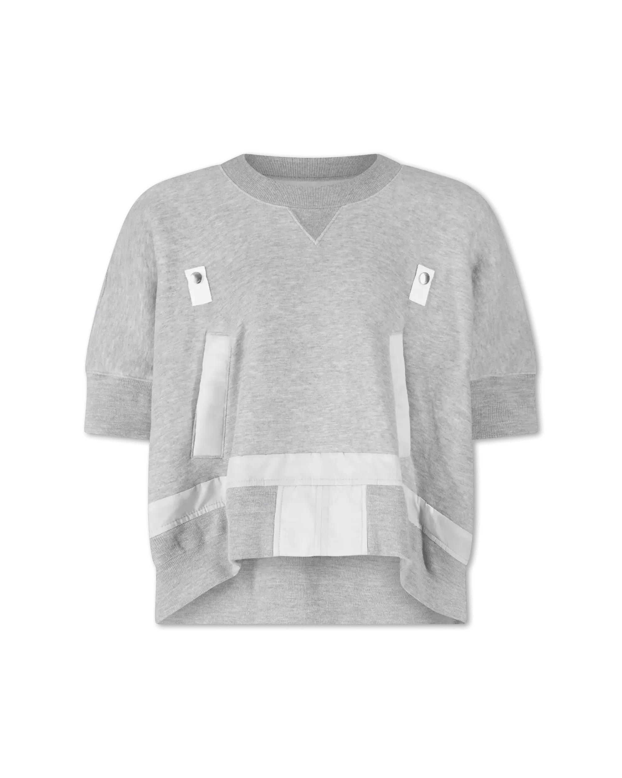 Pocketed Crewneck Sweatshirt