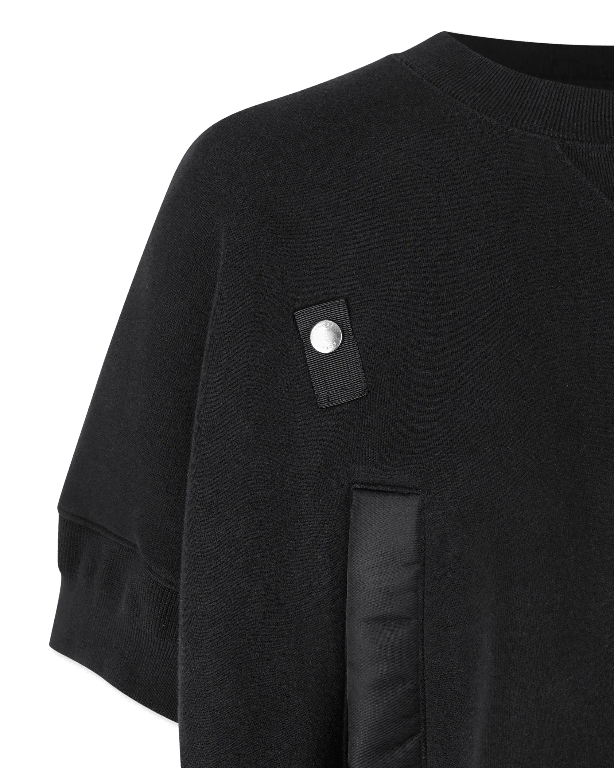 Pocketed Crewneck Sweatshirt