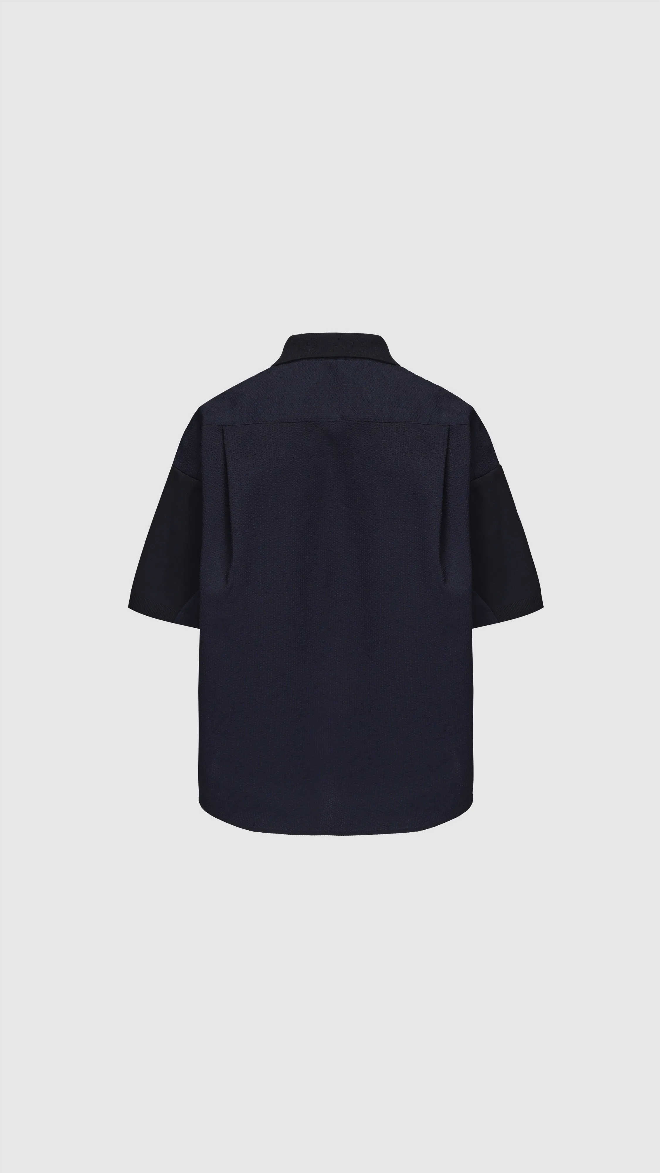 Polyester Business Knit Blocking Polo