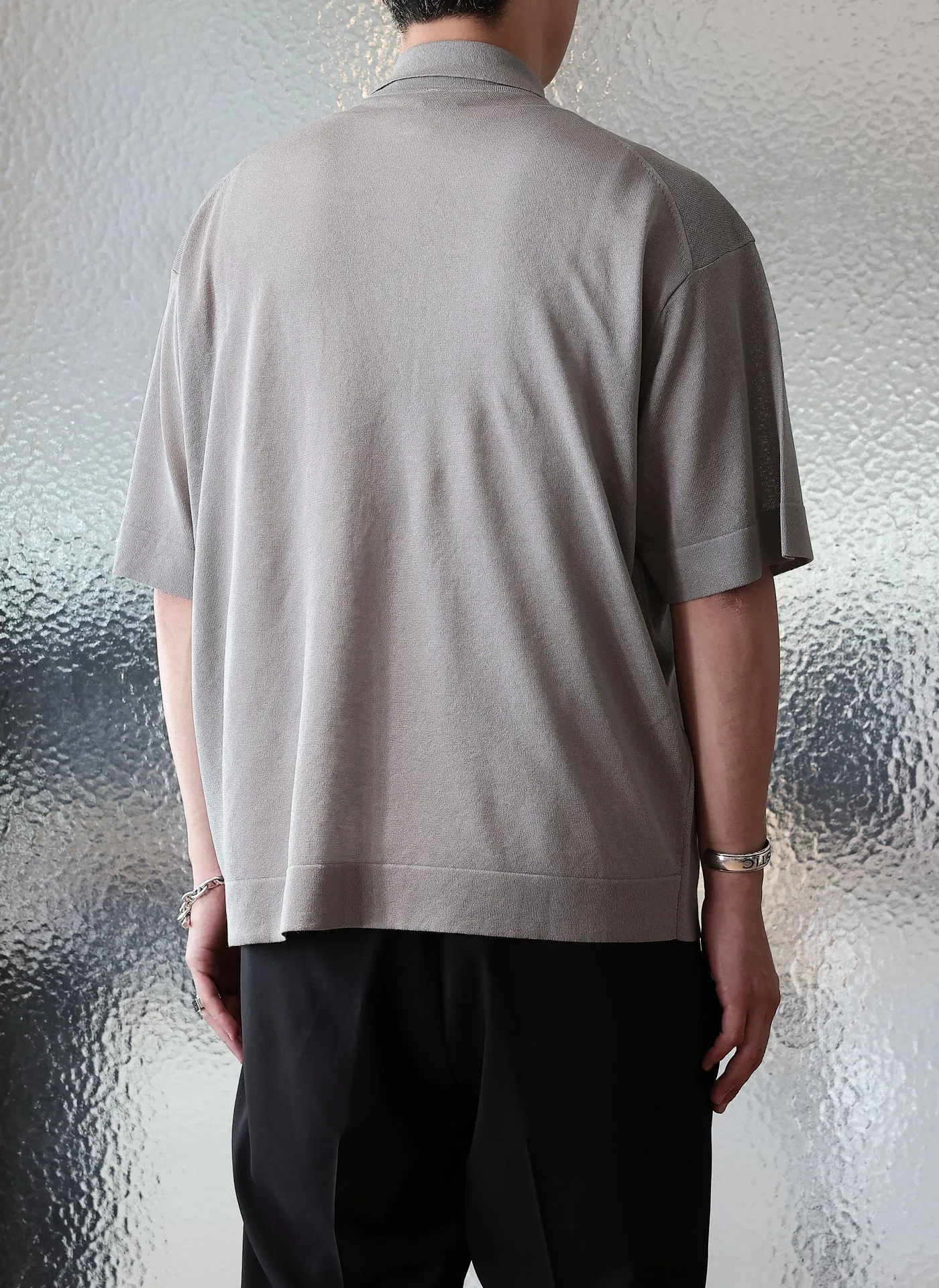 Polyester Business Knitted Shirt