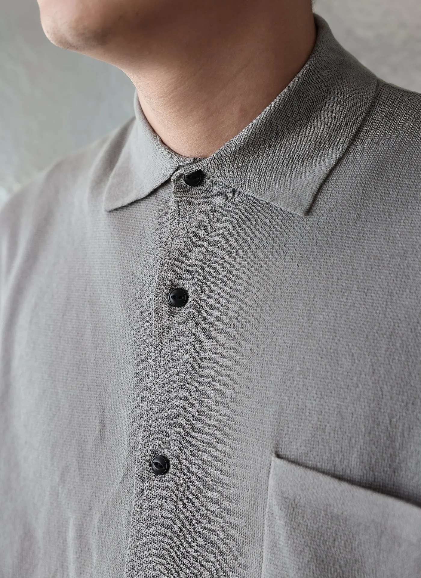 Polyester Business Knitted Shirt