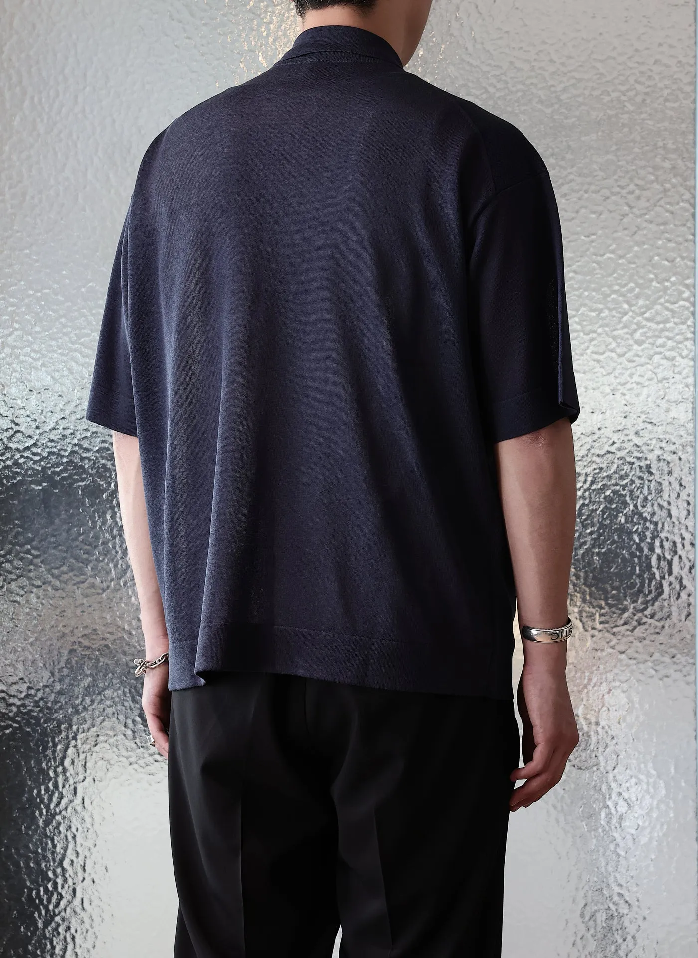 Polyester Business Knitted Shirt
