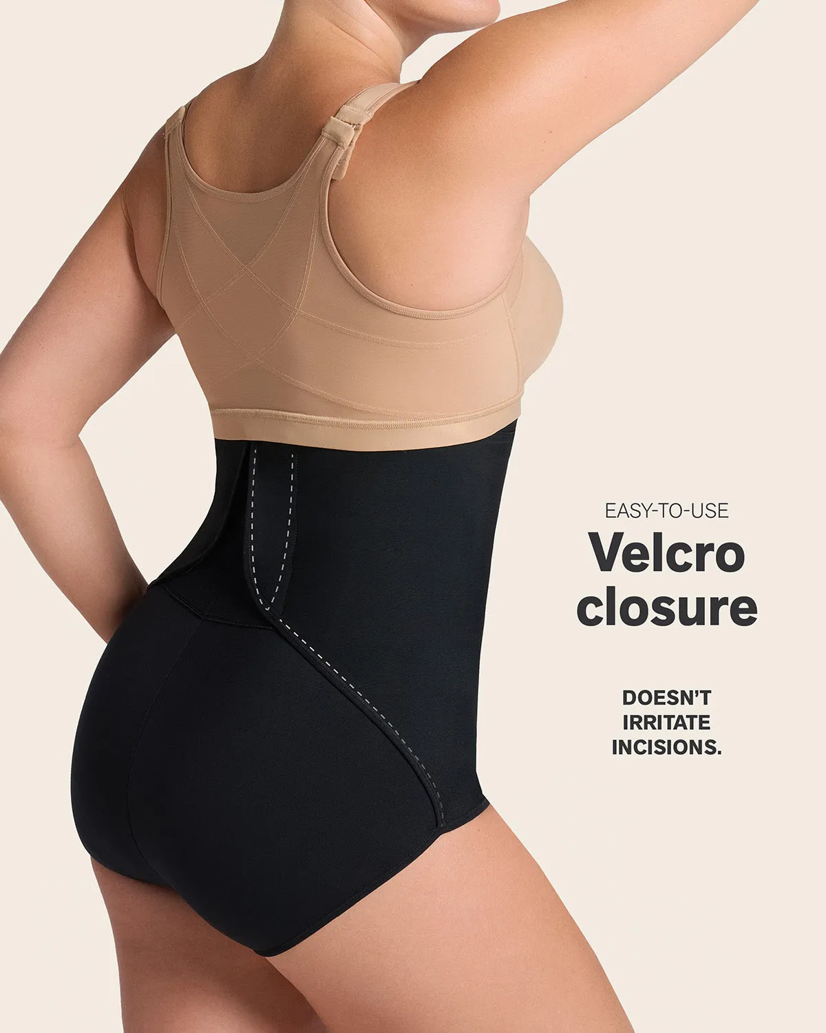 Post-Surgical Velcro Closure Firm Compression Binder