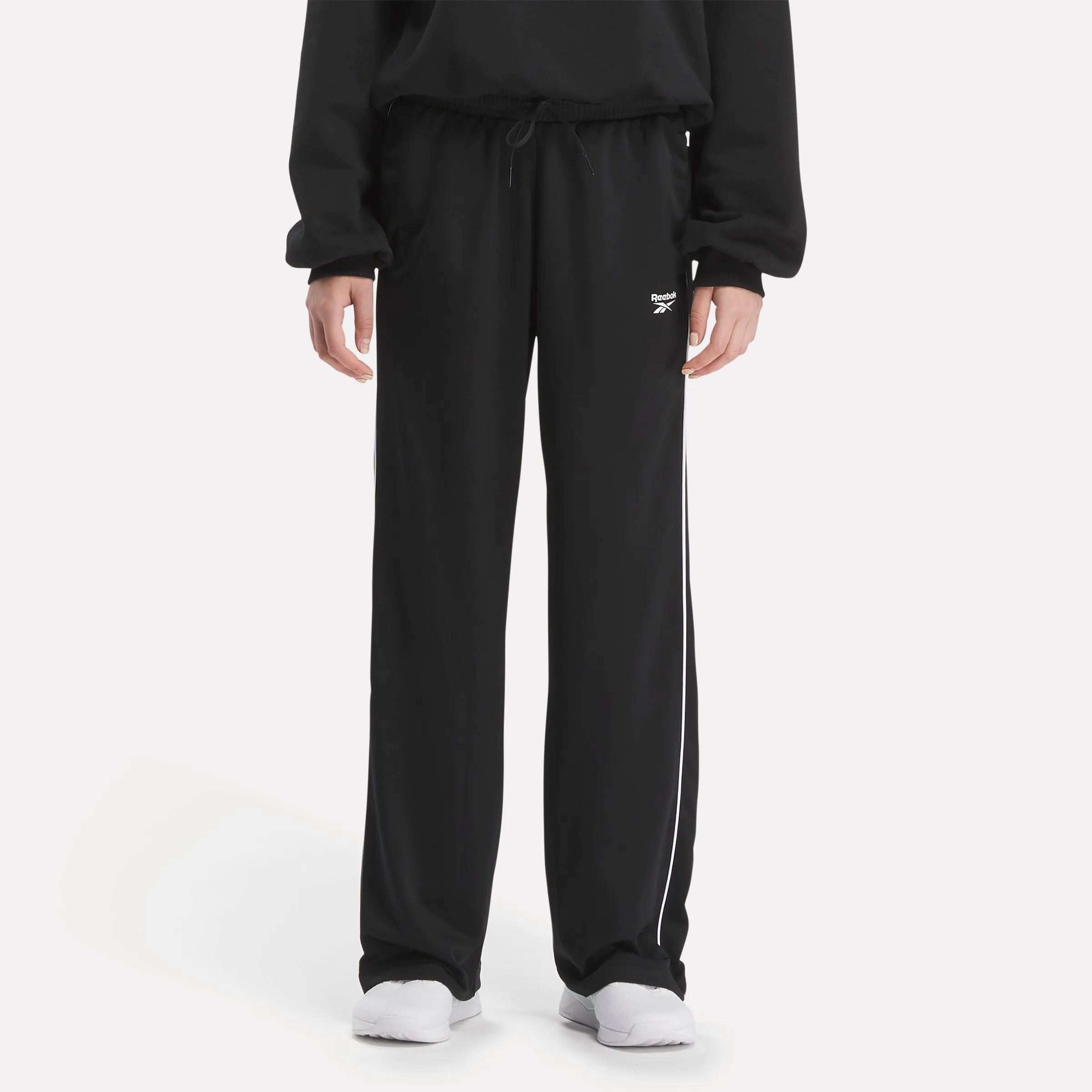 Reebok Identity Back Vector Tricot Track Pants Black