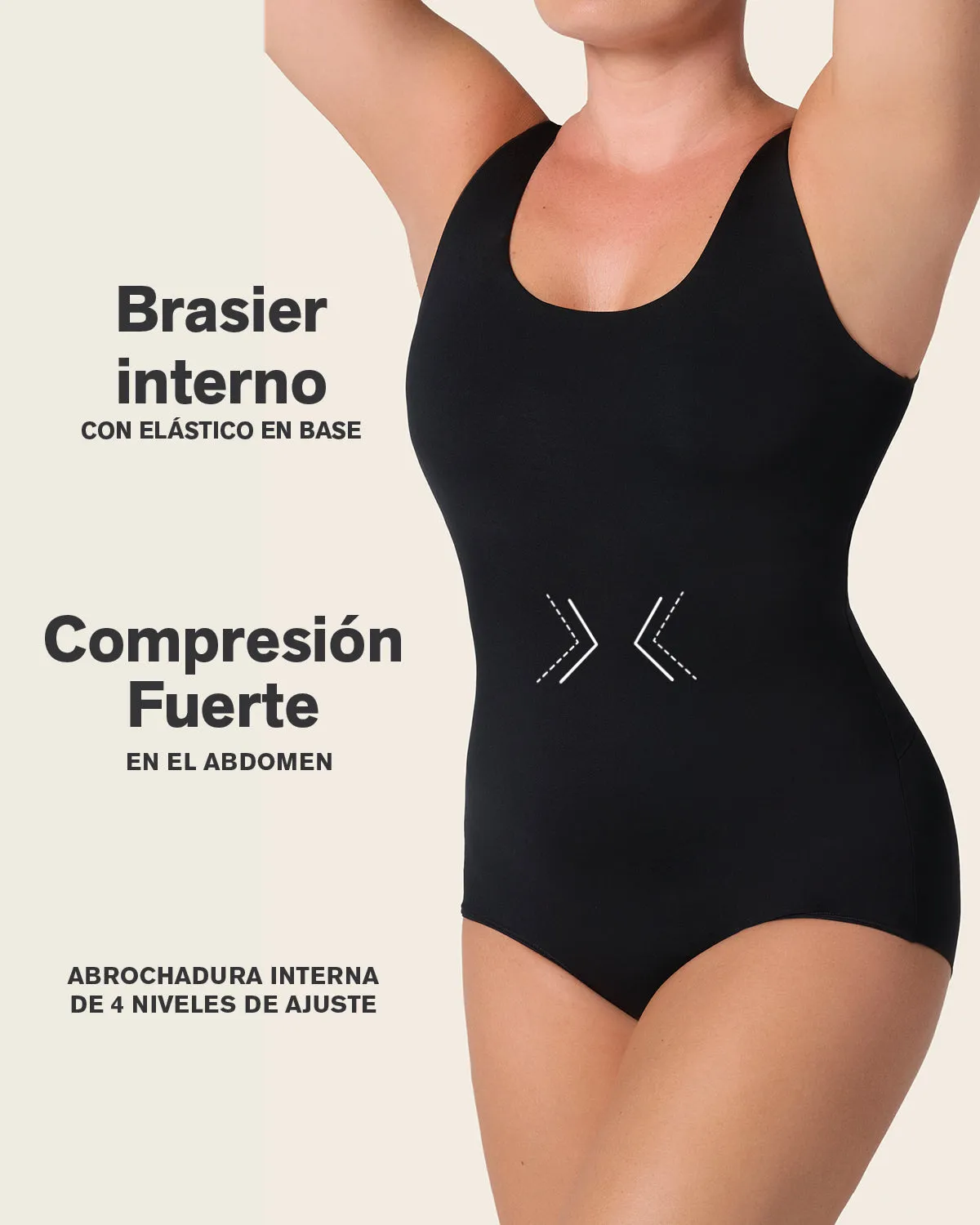 Scoop Back Wireless Classic Sculpting Bodysuit