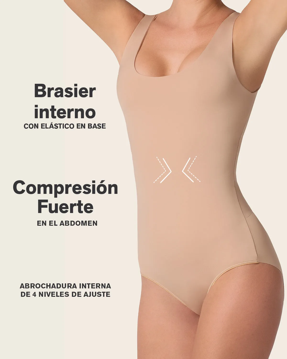 Scoop Back Wireless Classic Sculpting Bodysuit