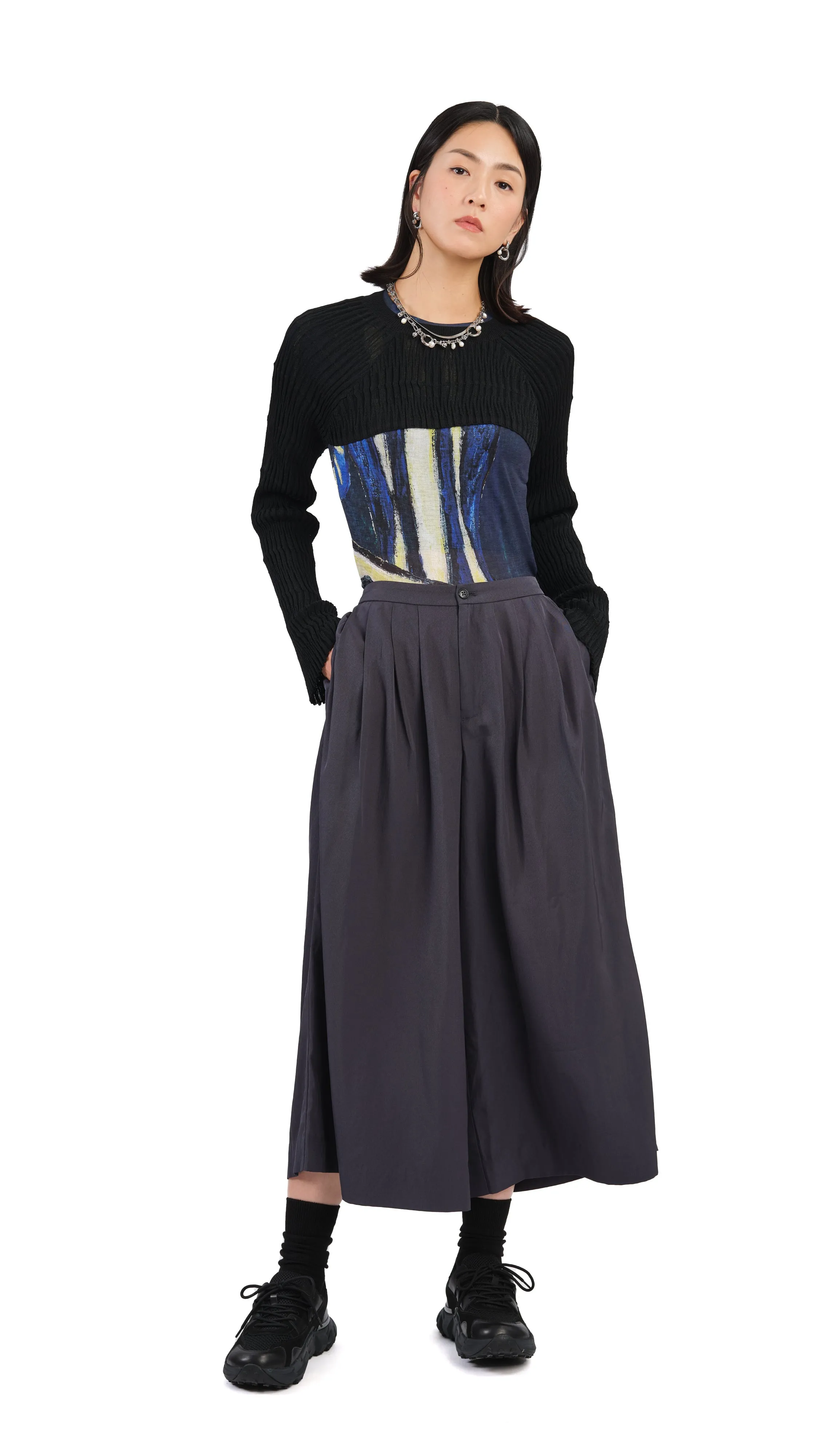 Selk'Nam Graphic Printed Tight Top