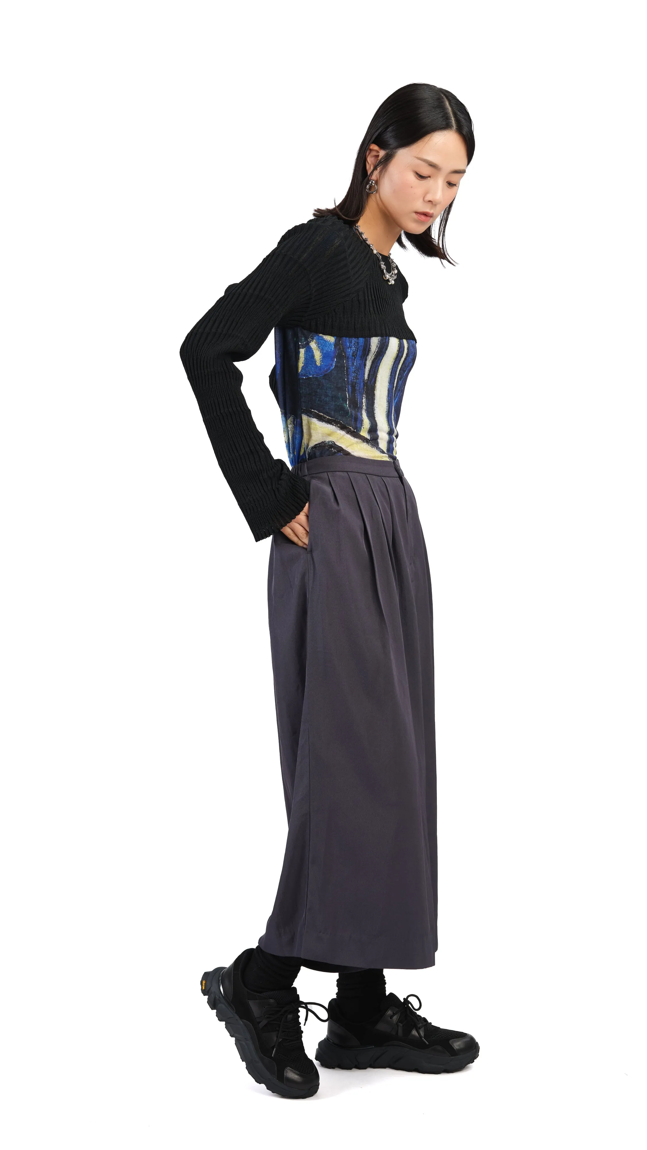 Selk'Nam Graphic Printed Tight Top