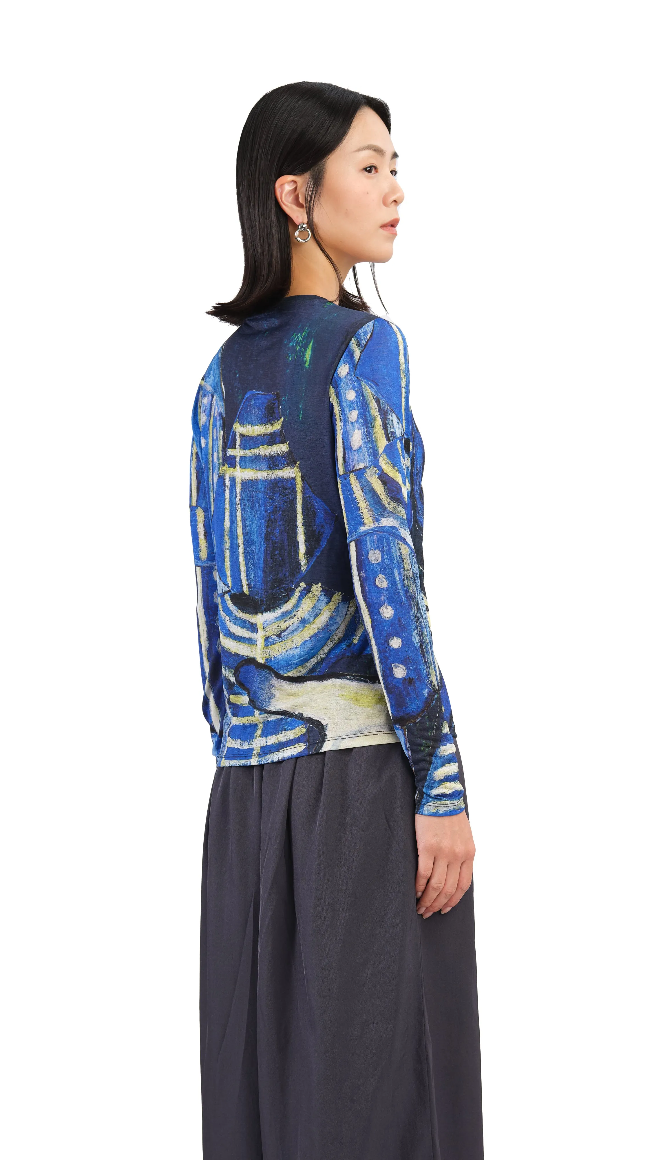 Selk'Nam Graphic Printed Tight Top