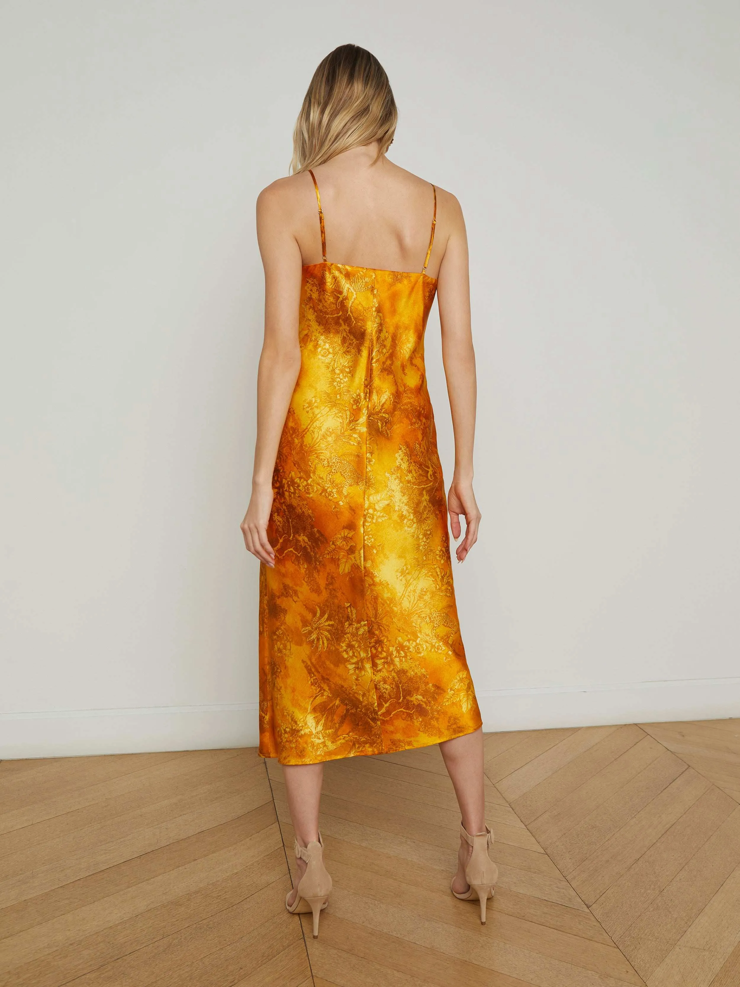 Seridie Silk Slip Dress