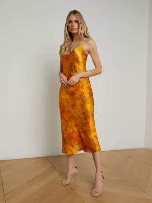 Seridie Silk Slip Dress