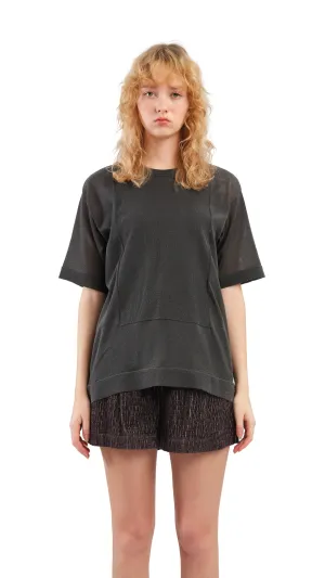 Sheer Knit Tee