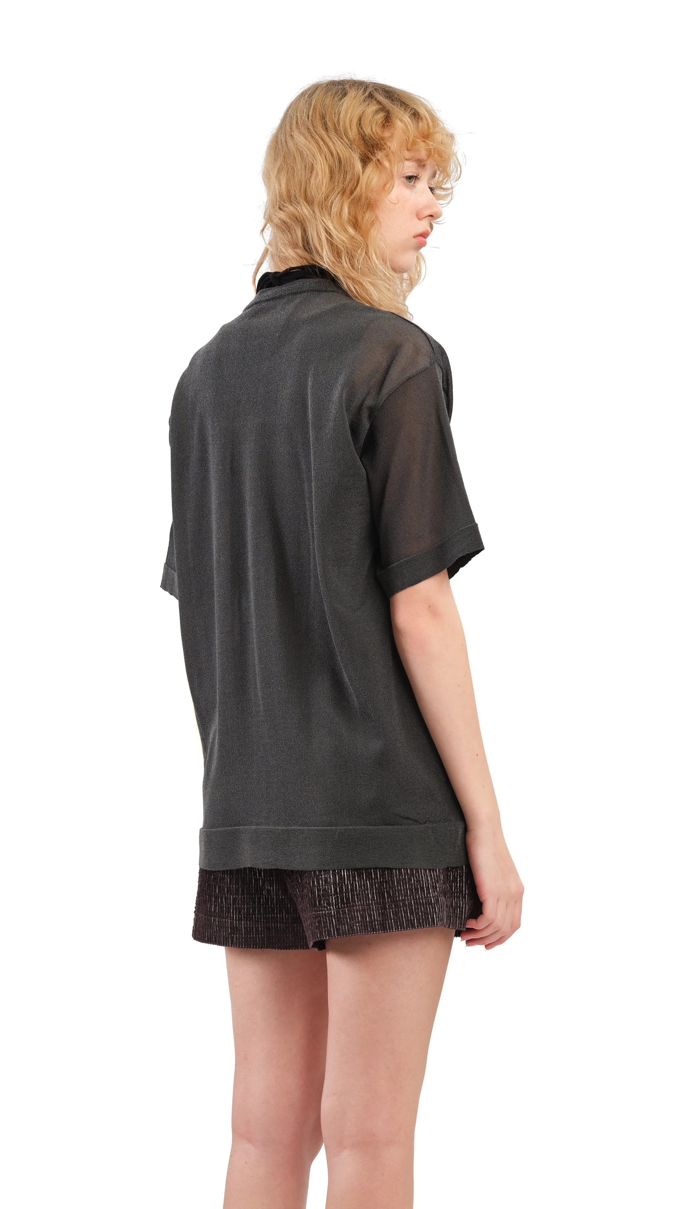 Sheer Knit Tee
