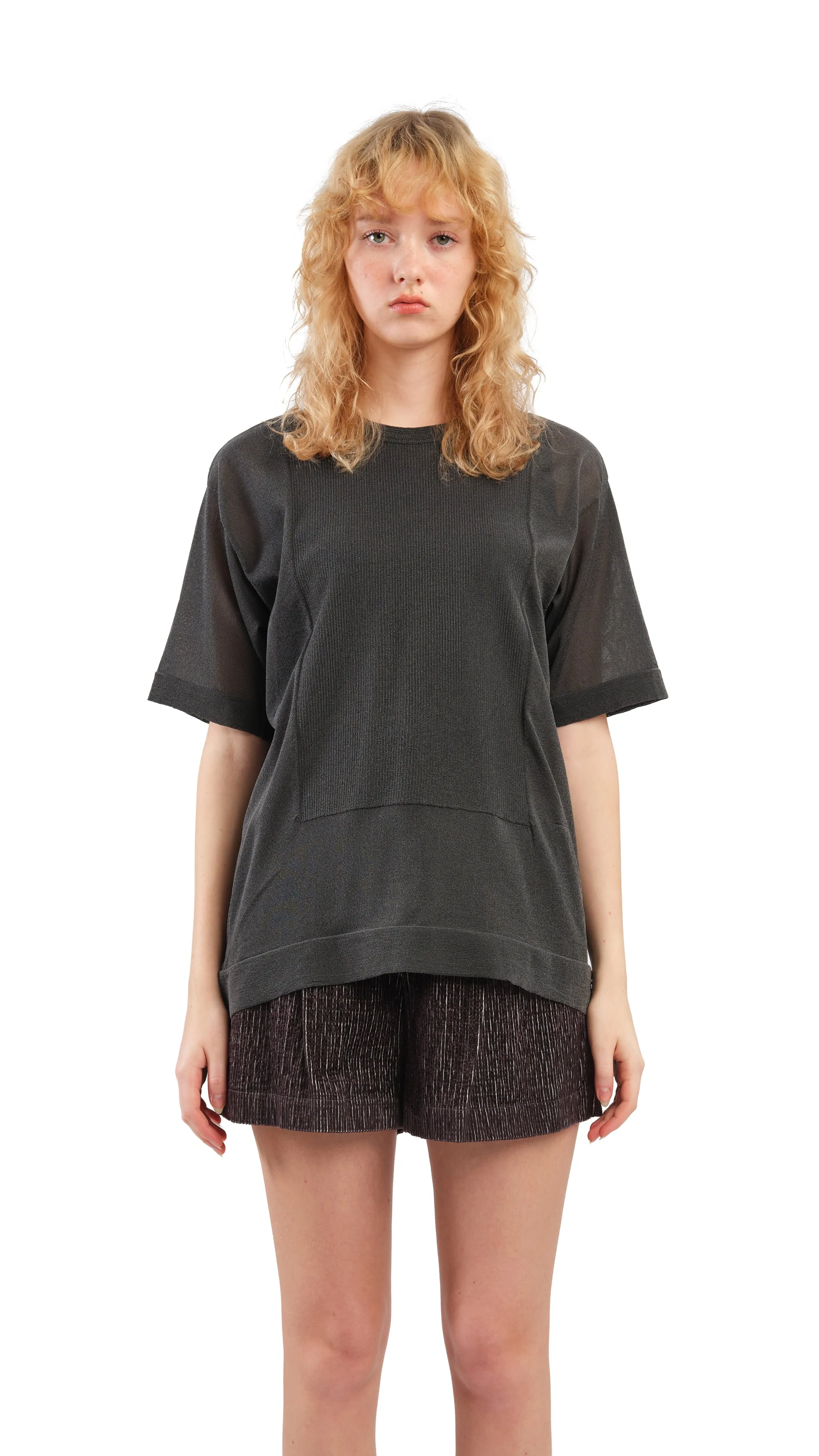 Sheer Knit Tee