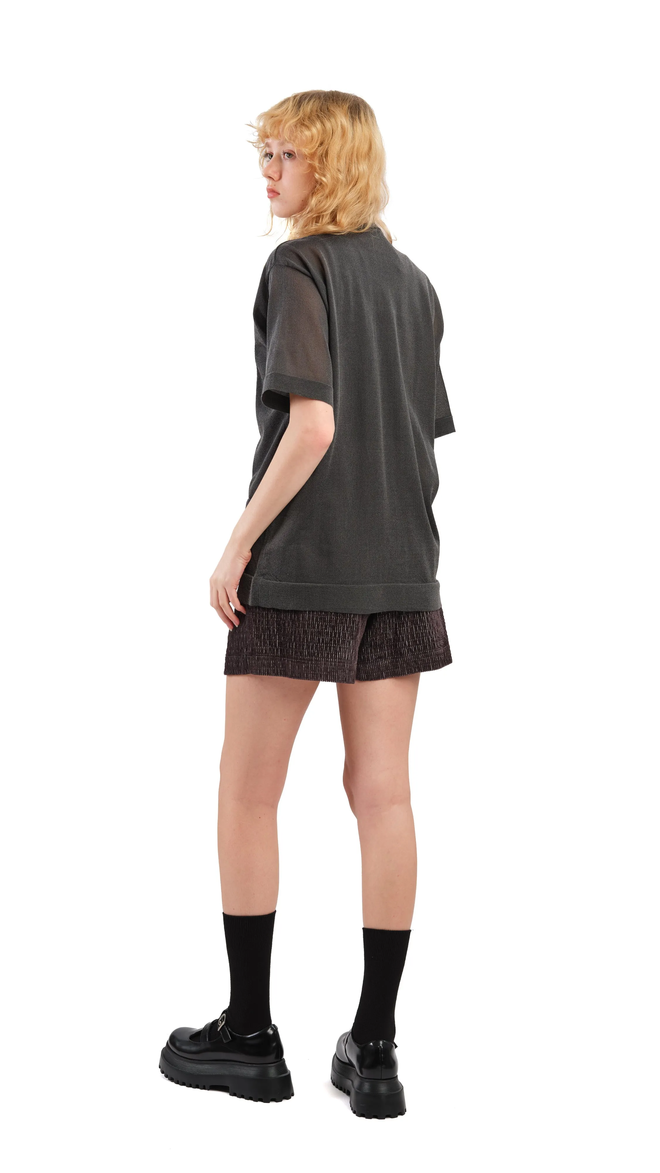 Sheer Knit Tee
